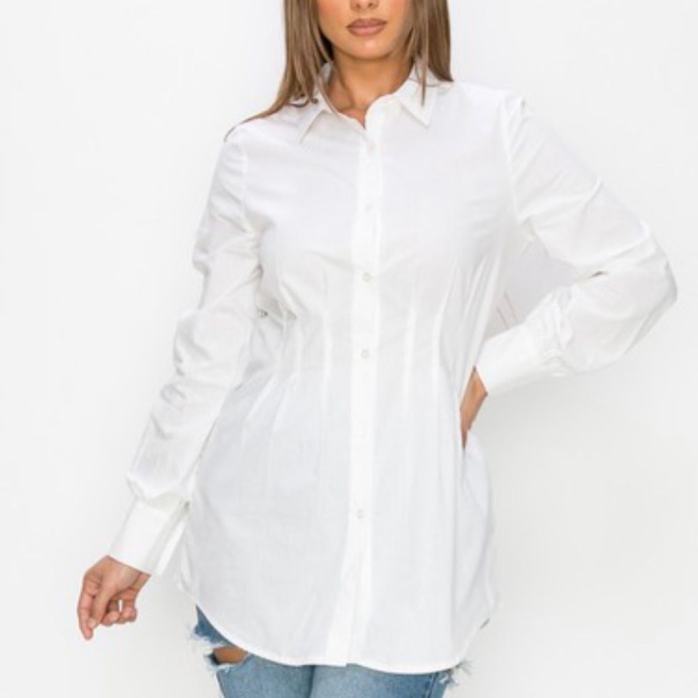 White Button-down Shirt